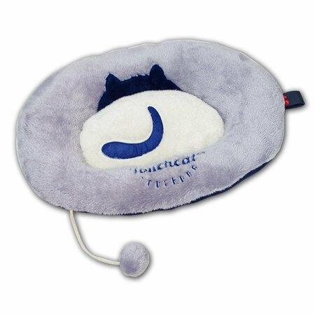 TOUCHCAT Kitty Tails Premium Cat Pet Bed, Light Grey - One Size PB71GYSM